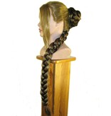 Braided Bun with Braid Down, short variant M