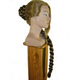Braided Bun with Braid Down, short variant M