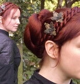 Braided Bun with Braid Down, short variant M