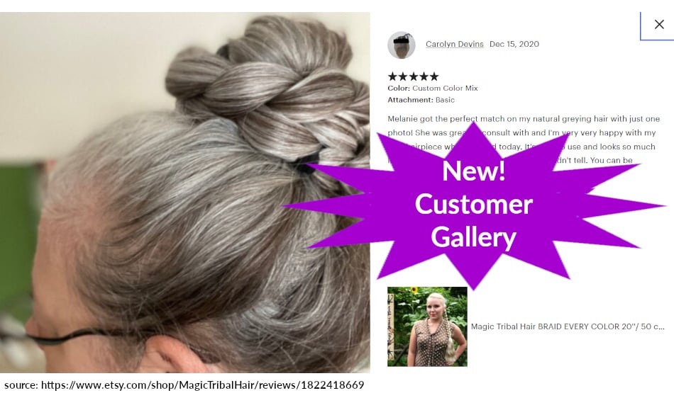 NEW! Customer Gallery with Picture Reviews