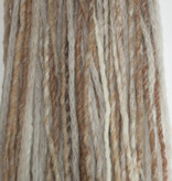 Blond Clip-In Dreadlocks, 3 Clip-ins, 21 IN long