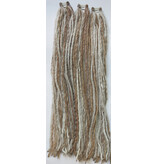 Blond Clip-In Dreadlocks, 3 Clip-ins, 21 IN long