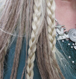 Clip-In Dreadlocks ASH BLOND - 2 Clips