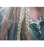 Clip-In Dreadlocks ASH BLOND - 2 Clips