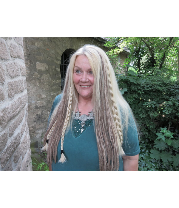 Clip-In Dreadlocks ASH BLOND - 2 Clips