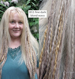 Clip-In Dreads Fine Dark Blond - 2 Clips