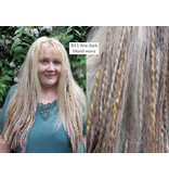 Clip-In Dreads Fine Dark Blond - 2 Clips