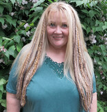 Clip-In Dreads Fine Dark Blond - 2 Clips