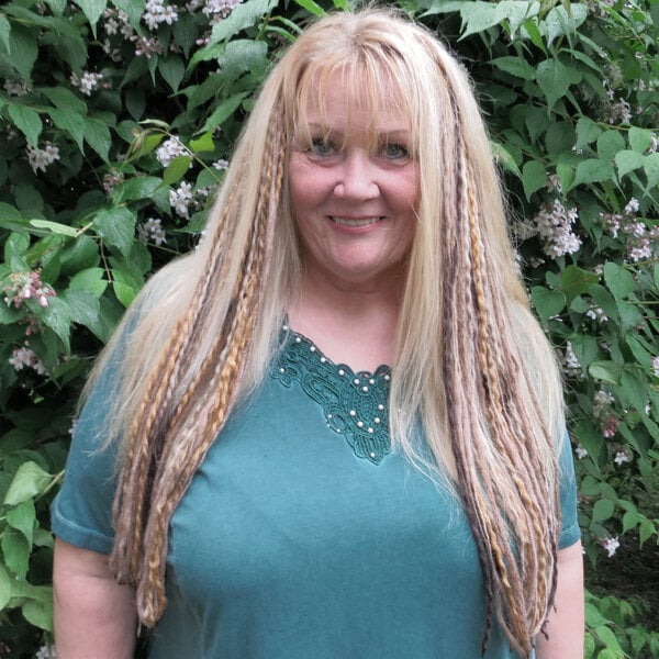 Clip-In Dreads Fine Dark Blond - 2 Clips