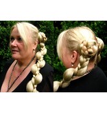 2 x Elf Braid, darkest brown