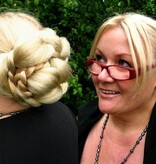 2 x Elf Braid, darkest brown