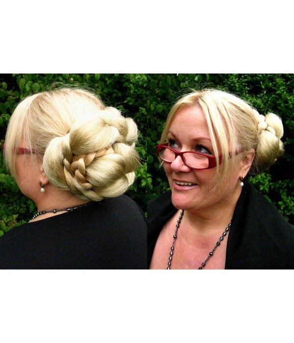2 x Elf Braid, darkest brown