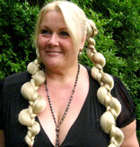 2 x Elf Braid, darkest brown
