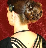 2 x Elf Braid, darkest brown