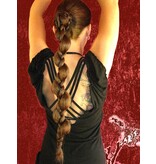 2 x Elf Braid, darkest brown
