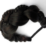 Fantasy Braid Headband  XL black-auburn