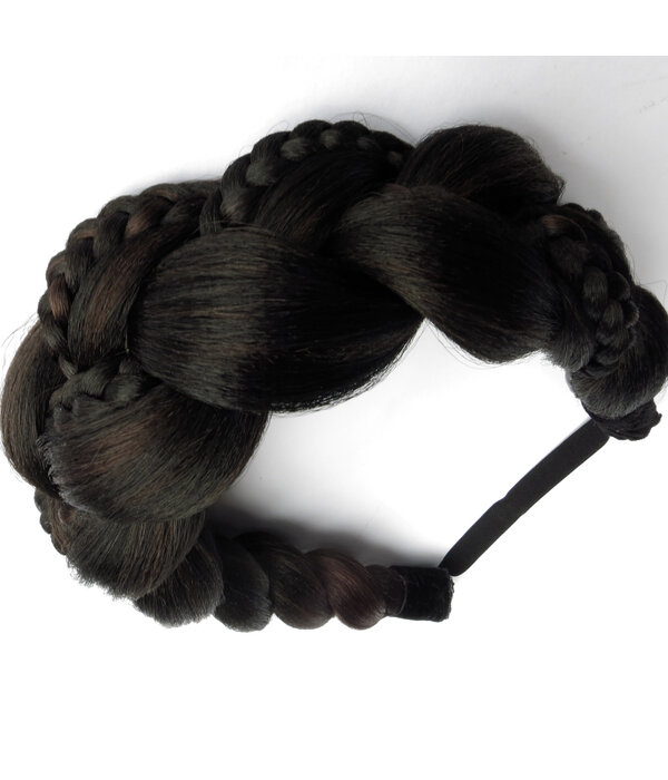 Fantasy Braid Headband  XL black-auburn