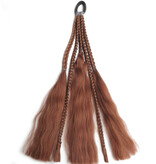 Magician DIY hair piece for you to decorat - henna red