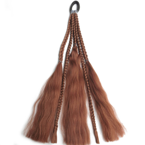 Magician DIY hair piece - henna red