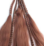 Magician DIY hair piece for you to decorat - henna red