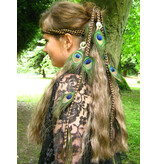 Magician DIY hair piece for you to decorat - henna red