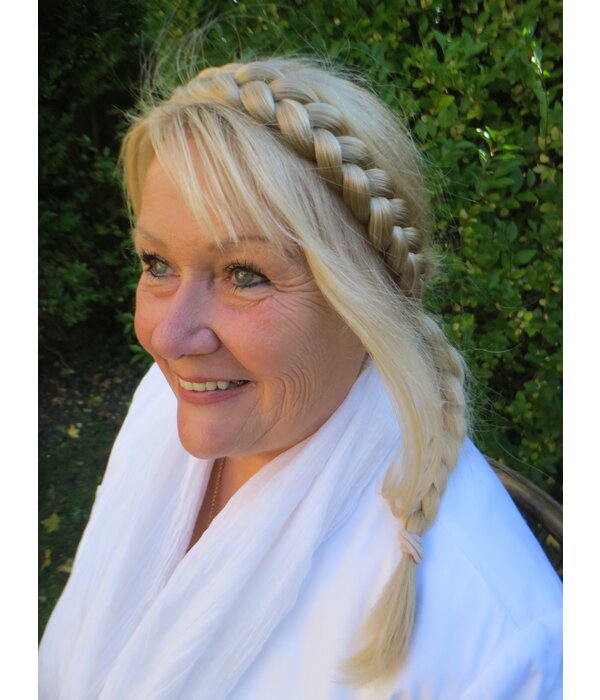 Classic Braid Headband M, blond color 24