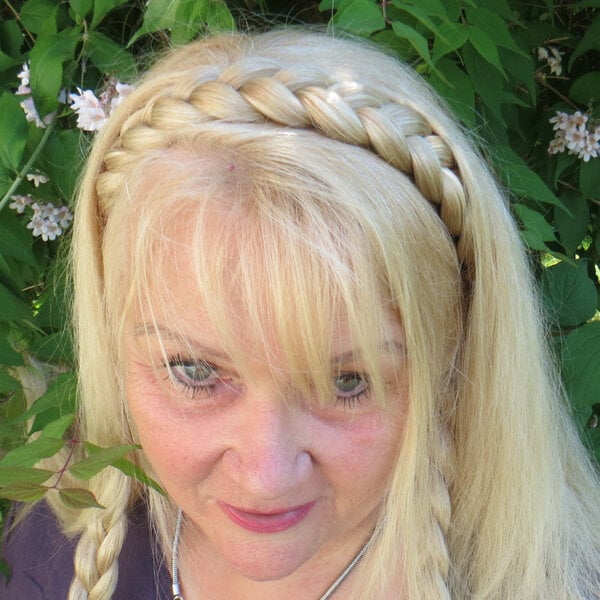 Classic Braid Headband M, blond color 24