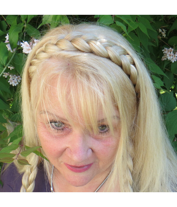 Classic Braid Headband M, blond color 24