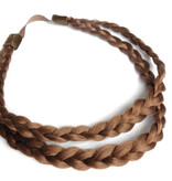 Double Messy Braid Headband, extra slim