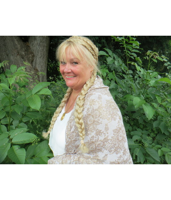 Messy Clip-In Accent (Twist) Braids M light blond mix