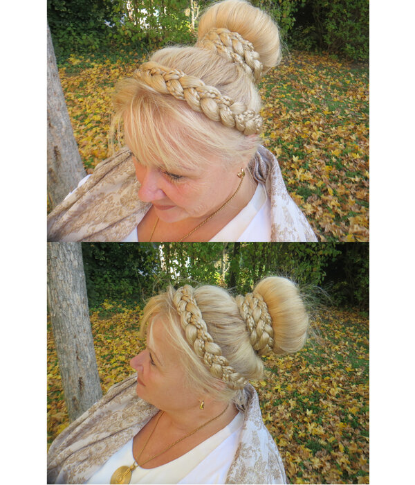 Rapunzel Braid Headband light blond