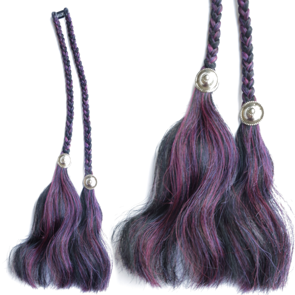 Tribal Fusion Extensions purple black