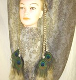 Peacock Cowry Braids Extension auburnish brown