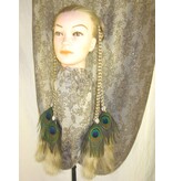 Peacock Cowry Braids Extension auburnish brown