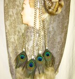 Peacock Cowry Braids Extension auburnish brown