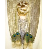 Peacock Cowry Braids Extension auburnish brown