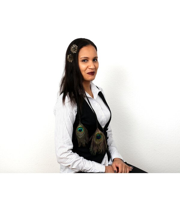 Peacock Extensions 2 Braids auburnish brown