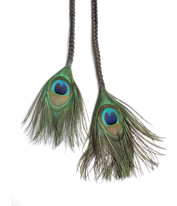 Peacock Extensions 2 Braids auburnish brown