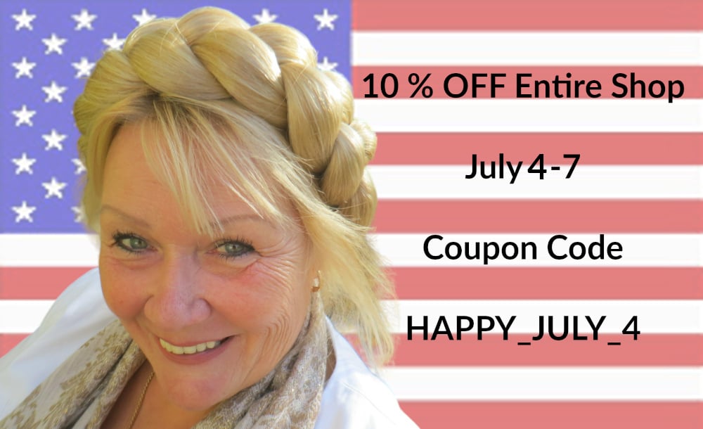 4th of July Sale - 10 % OFF Entire Shop