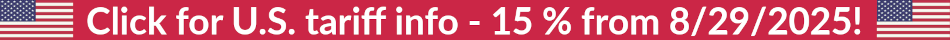 Read all about U.S. tariffs and how to pay the lowest rate here!