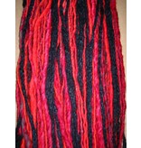Witch Red Black Goth Dread Fall