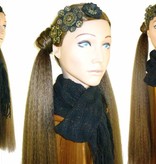 2 Hair Falls size S, crimped
