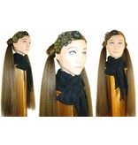 2 Hair Falls size S, crimped