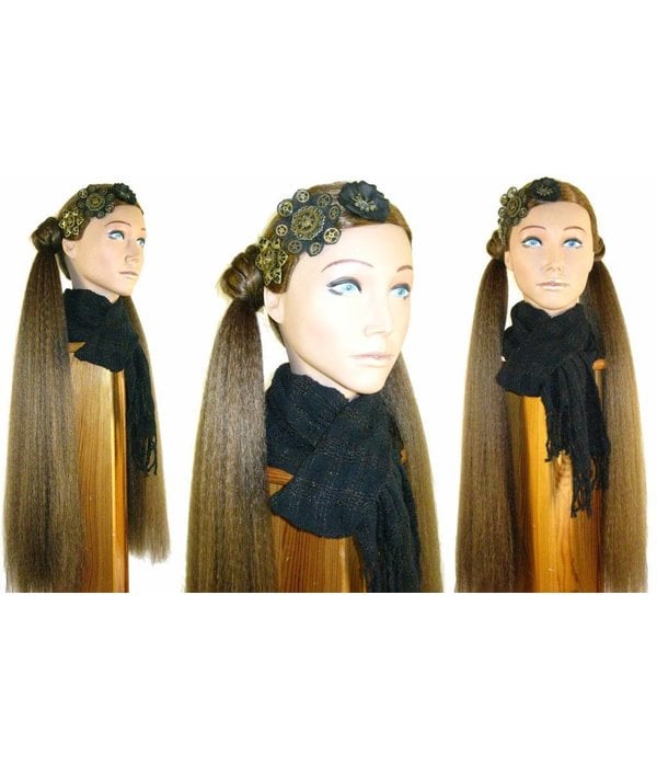 2 Hair Falls size S, crimped