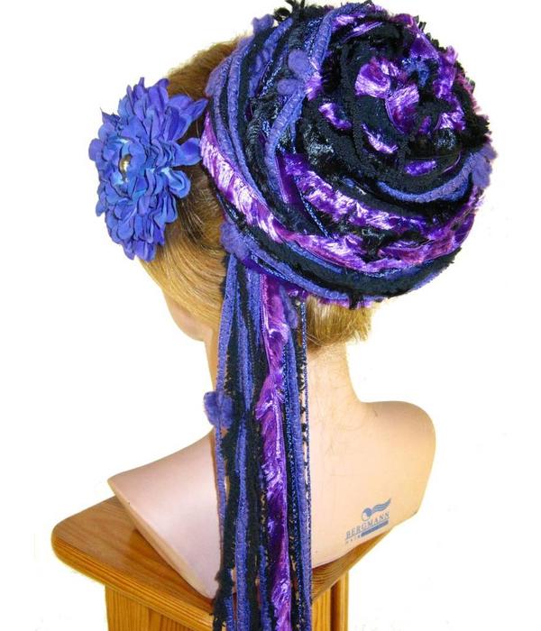 Purple Passion Goth Yarn Fall