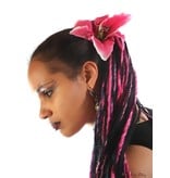 Dark Pink Lily Hair Flower 2 x