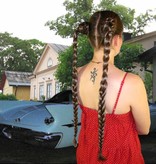 Classic Pigtail Braids 2 x M for straight and wavy hair