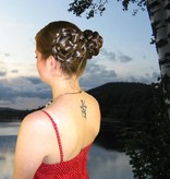 Braids/ Plaits 2 x M size for pigtails, wavy hair