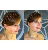 Classic Braided Chignon S Extra for all hair