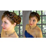 Classic Braided Chignon S Extra for all hair